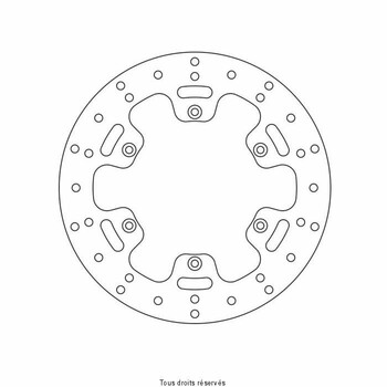 Disque de frein Suzuki DIS1195W Sifam