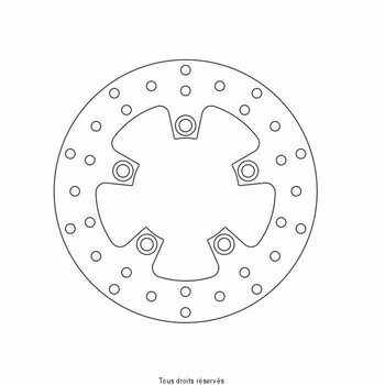 Disque de frein Suzuki DIS1196 Sifam