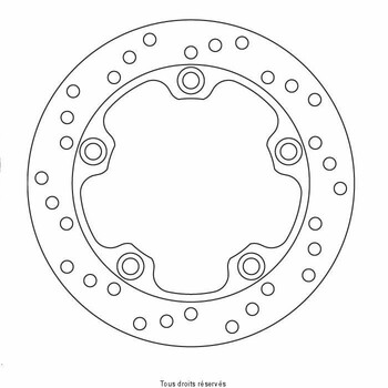 Disque de frein Suzuki DIS1198W Sifam