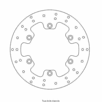 Disque de frein Yamaha DIS1230 Sifam