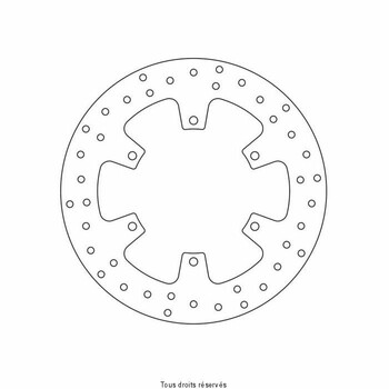 Disque de frein Yamaha DIS1219 Sifam
