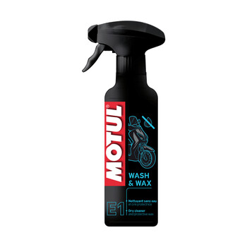 Nettoyant à sec E1 Wash & Wax 400 ml Motul