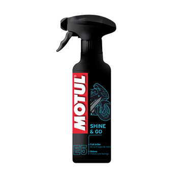 Nettoyant à sec E5 Shine & Go spray 400 ml Motul