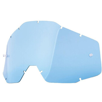 Ecran anti-buée pour masque moto 100% Strata2/Accuri2/Racecraf Airscreen  TAILLE UNIQUE Pas de taille