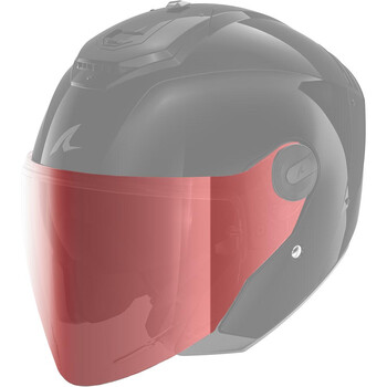 Écran Externe Iridium Silver Pour Casque Jet KYLE S770 – Visière Teintée, Remplacement Facile