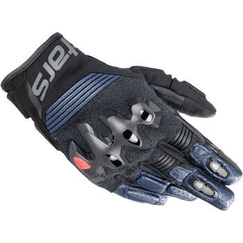 Gants moto chauffants femme Ixon IT-YUGA LADY noir bleu Vente en Ligne 