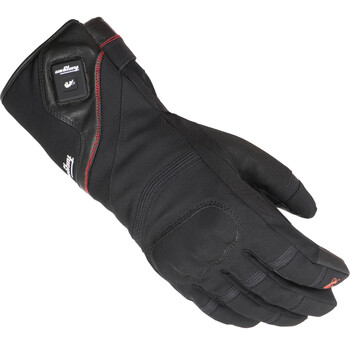 Gants moto chauffants avec coque de protection (Couleur: No selection:  Gris, Taille: No selection: S)