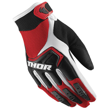 Gants moto cross Thor-MX 2022 Spectrum rouge/blanc XXL 3330-6842