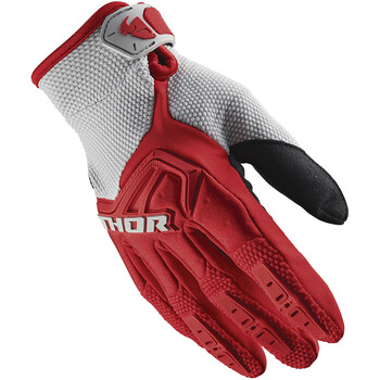 Gants moto cross Thor-MX 2022 Spectrum rouge/blanc XXL 3330-6842