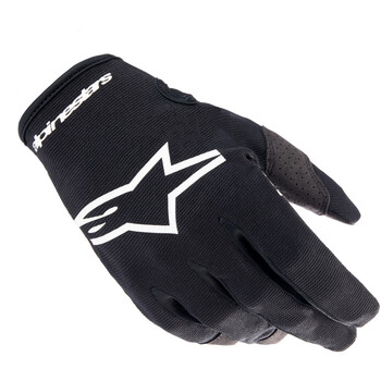 ARTOP Gants Moto Eté Homme Femme Enfant Gant Moto Cross Tactile Anti-Choc  Gant Scooter Respirable(Noir,M)