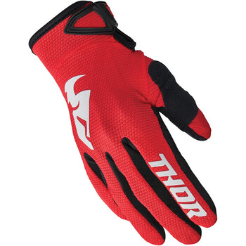 Gants moto cross enfant Alpinestars yth f bore orange and black