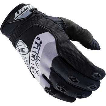 Gants moto homologué Safety « Kenny » taille S rouge et noir