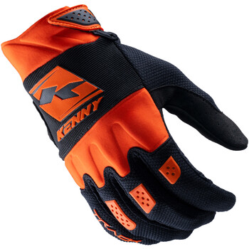 Gants moto homologué Safety « Kenny » taille S rouge et noir