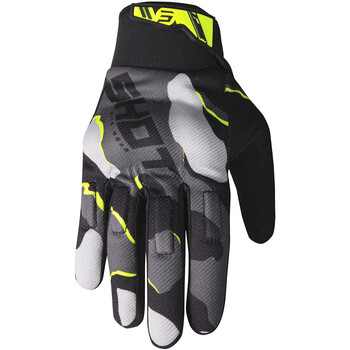 Shot - Gants Drift Spider Noir / Jaune