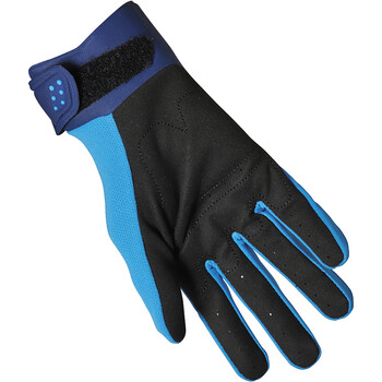 Gants moto femme Thor Spectrum bleu