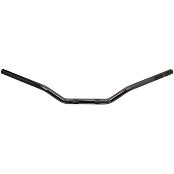 Guidon plat rétro moto 22MM Guidon droit noir - Cdiscount Auto