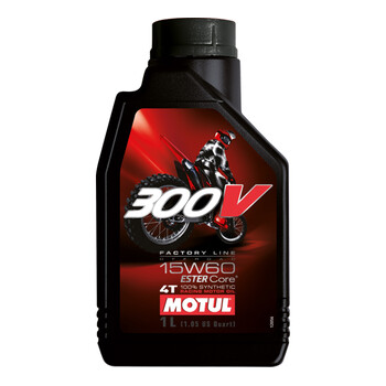 Huile 4T 300V Factory Line Off Road 15W60 Motul