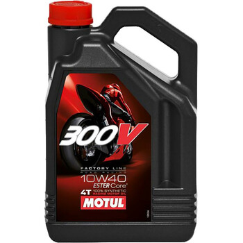 Huile 4T 300V Factory Line 10W40 Motul