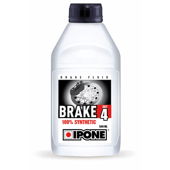 Liquide de frein et d'embrayage Brake Dot 4 500 ml Ipone moto