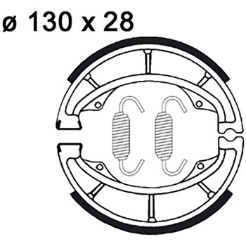 Machoires de frein LMS804 AP Racing