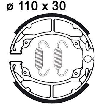 Machoires de frein LMS815 AP Racing