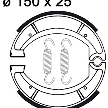 Machoires de frein LMS827 AP Racing