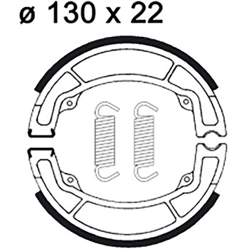 Machoires de frein LMS839 AP Racing