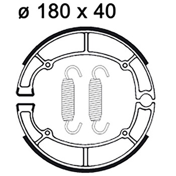 Machoires de frein LMS850 AP Racing