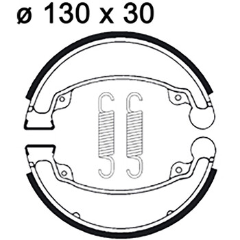 Machoires de frein LMS856 AP Racing