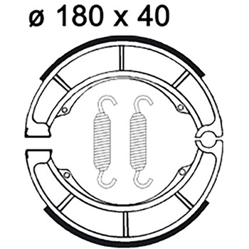 Machoires de frein LMS875 AP Racing