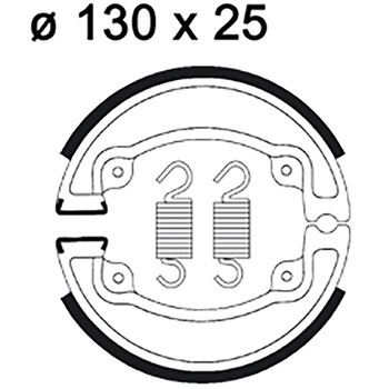 Machoires de frein LMS926 AP Racing