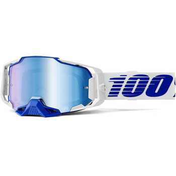 Masque motocross 100% Armega Oversized Iridium Bleu -12%