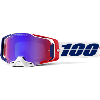 Masque Armega Team France MXDN - Blue Mirror 100%