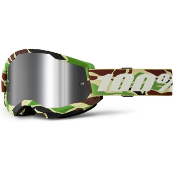 Masque Strata 2 War Camo - Silver Mirror 100%