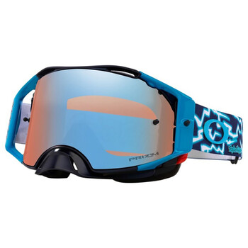 Masque Airbrake MX Troy Lee Designs Lightning - Ecran Prizm iridium Oakley