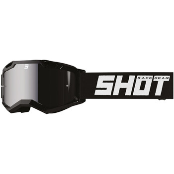 LUNETTES MASQUE MOTO CROSS SHOT IRIS SOLID NOIR