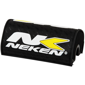 Neken - Mousse Guidon Enduro Oversized 3D - Diamètre 28,6 mm Blanc / Orange