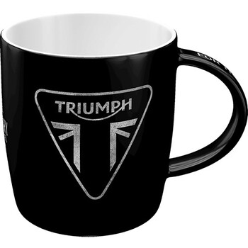 Mug Triumph - Black Logo nostalgic art