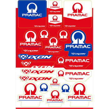 Planche stickers Pramac 22 Ixon