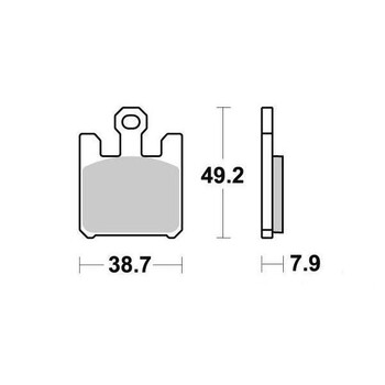 PLAQUETTE S1354N PLAQUETTE MT Sifam