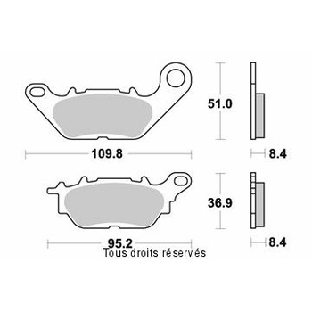 PLAQUETTE SIF PLAQUETTE S1284N Sifam