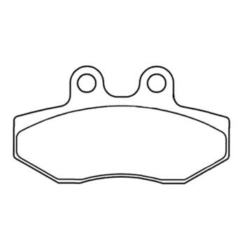 Plaquettes de frein Maxi Scooter métal fritté - 3069MSC Cl brakes