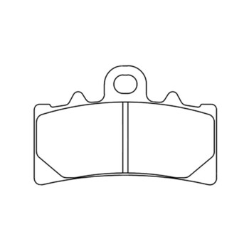 Plaquettes de frein Route métal fritté - 1233A3+ Cl brakes