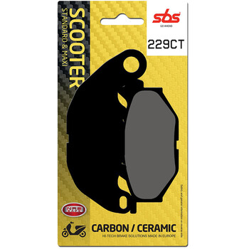 Plaquettes de frein 229CT SBS