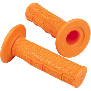 Pro Grip - Poignées Guidon Moto 794 - L115Mm - Orange Fluo - Diamètre  22/25Mm - Poignées Moto Cross Pit Bike 50Cc