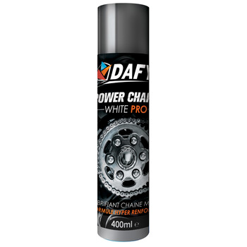 Power Chaîne White Pro 400ml Dafy Moto