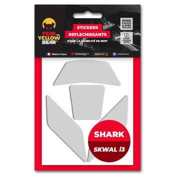 Stickers Easy Replica™ Shark Skwal i3™ Fear The Yellow Bear