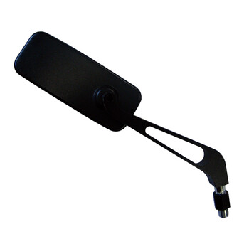 Rétro Rectangulaire Noir Mat Gauche Dafy Moto