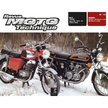 RMT 10 HONDA CB 500 - CD 500 K1-K2 - CB 500 F1-K3 et M.Z. 125 MZ (1963 à 1980) Etai