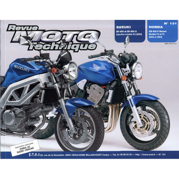 RMT 131.1 SUZUKI SV650 (2003) et HONDA CB900 (2002 à 2003) Etai